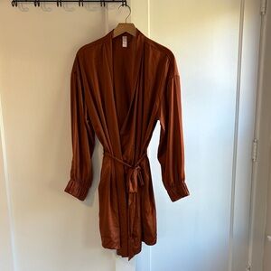 Stars Above Rust Robe